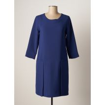 SASSIA - Robe mi-longue bleu en polyester - Femme - Taille 38 - Modz