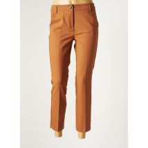 MARELLA - Pantalon 7/8 marron en polyester - Femme - Taille 48 - Modz
