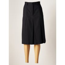 IDANO - Jupe mi-longue noir en polyester - Femme - Taille 40 - Modz