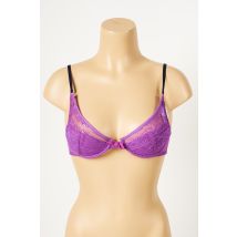 PRINCESSE TAM-TAM - Soutien-gorge violet en polyamide pour femme - Taille 85A - Modz