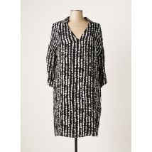 S.OLIVER - Robe mi-longue noir en viscose - Femme - Taille 36 - Modz