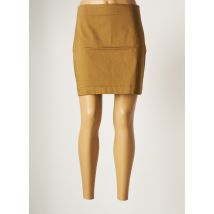 LA FIANCEE DU MEKONG - Jupe courte beige en coton - Femme - Taille 44 - Modz