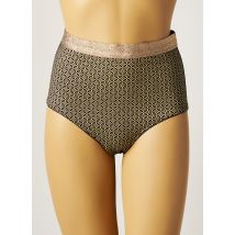 VANITY FAIR - Bas de maillot de bain jaune en polyamide - Femme - Taille 36 - Modz