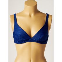 LOU - Haut de maillot de bain bleu en polyamide - Femme - Taille 95E - Modz