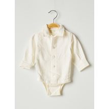 OVALE - Body blanc en coton - Garçon - Taille TU - Modz