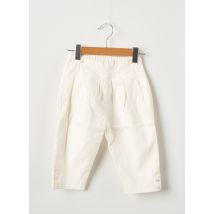 OVALE - Pantalon droit beige en coton - Garçon - Taille TU - Modz