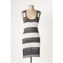 MYRINE & ME - Robe pull gris en viscose - Femme - Taille 42 - Modz