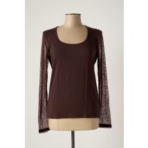 MYRINE ANTWERP - Top marron en tencel - Femme - Taille 42 - Modz