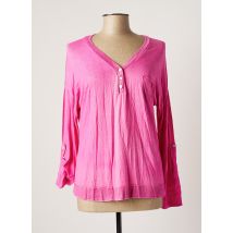 SUNNY STUDIO - Pull tunique rose en polyester - Femme - Taille TU - Modz