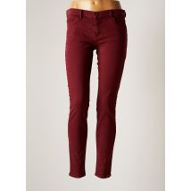 CURRENTE/ELLIOTT - Pantalon slim rouge en coton - Femme - Taille W29 - Modz