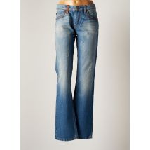 FRANKIE MORELLO - Jeans coupe droite bleu en coton - Femme - Taille W33 - Modz