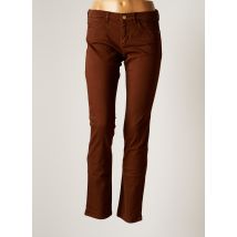 RIVER WOODS - Pantalon droit marron en coton - Femme - Taille W28 - Modz