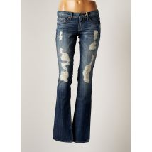 HA-67 - Jeans bootcut bleu en coton - Femme - Taille W26 - Modz