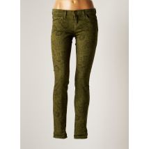 CURRENT ELLIOTT - Pantalon slim vert en coton - Femme - Taille W26 - Modz