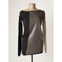 I BLUES - Pull tunique gris en viscose - Femme - Taille 38 - Modz