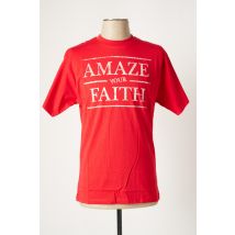 KATZ OUTFITTER - T-shirt rouge en coton - Homme - Taille M - Modz