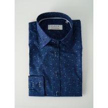 OZOA - Chemisier bleu en coton - Femme - Taille 36 - Modz