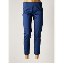 NINATI - Pantalon 7/8 bleu en coton - Femme - Taille 34 - Modz