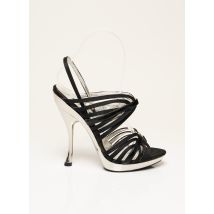 EXTE - Sandales/Nu pieds noir en autre matiere - Femme - Taille 35 - Modz