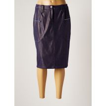 MERI & ESCA - Jupe mi-longue bleu en polyester - Femme - Taille 42 - Modz