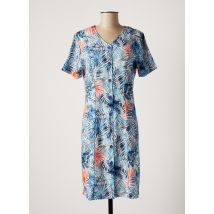 GUY DUBOUIS - Robe mi-longue bleu en polyester - Femme - Taille 40 - Modz