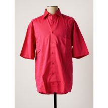 CASAMODA - Chemise manches courtes rose en coton - Homme - Taille M - Modz