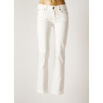 HENRY COTTON'S - Pantalon slim blanc en coton - Femme - Taille W27 - Modz