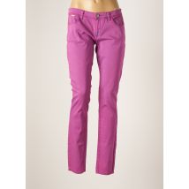 GAASTRA - Pantalon slim violet en coton - Femme - Taille W30 - Modz