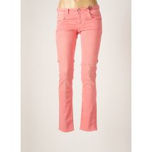 CHIPIE - Jeans coupe slim rose en coton - Femme - Taille W28 - Modz