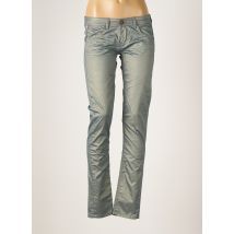 CHIPIE - Pantalon slim vert en coton - Femme - Taille W28 - Modz