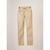 LA MARTINA - Pantalon slim beige en coton pour femme - Taille W26 - Modz