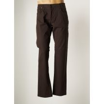 HENRY COTTON'S - Pantalon droit marron en coton - Femme - Taille W38 - Modz