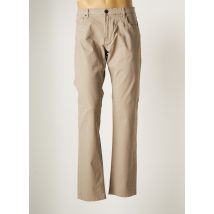 HENRY COTTON'S - Pantalon droit beige en coton - Femme - Taille W40 - Modz