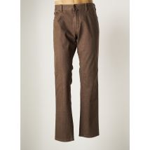 MARINA YACHTING - Pantalon droit marron en coton - Homme - Taille 50 - Modz