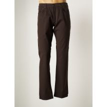MARINA YACHTING - Pantalon droit marron en coton - Homme - Taille 52 - Modz