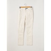 MC GREGOR - Pantalon slim blanc en coton - Femme - Taille 34 - Modz