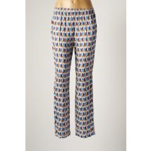 SITA MURT - Pantalon droit bleu en viscose - Femme - Taille 34 - Modz