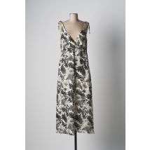 SWILDENS - Robe longue noir en coton - Femme - Taille 40 - Modz