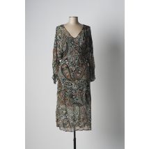 STELLA FOREST - Robe longue vert en viscose - Femme - Taille 40 - Modz
