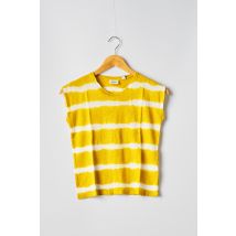 HARTFORD - T-shirt jaune en lin - Fille - Taille TU - Modz