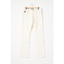 APRIL 77 - Pantalon droit blanc en coton - Femme - Taille TU - Modz