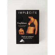 IMPLICITE - Soutien-gorge noir en polyamide - Femme - Taille 90E - Modz