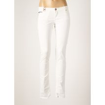 DN.SIXTY SEVEN - Pantalon slim blanc en coton - Femme - Taille TU - Modz
