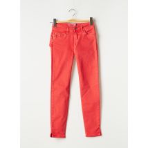 SALSA - Pantalon slim rouge en coton - Femme - Taille TU - Modz