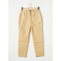 TOM TAILOR - Pantalon chino beige en coton pour homme - Taille 38 - Modz