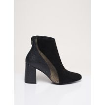 REQINS - Bottines/Boots noir en cuir - Femme - Taille 36 - Modz