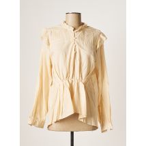 SENES - Blouse beige en coton - Femme - Taille 38 - Modz