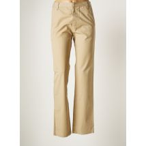 LAURENCE DOLIGE - Pantalon droit vert en coton - Femme - Taille 36 - Modz