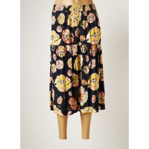 MSCH COPENHAGEN - Jupe mi-longue bleu en viscose - Femme - Taille 38 - Modz