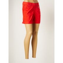 OUI - Short orange en coton - Femme - Taille 36 - Modz